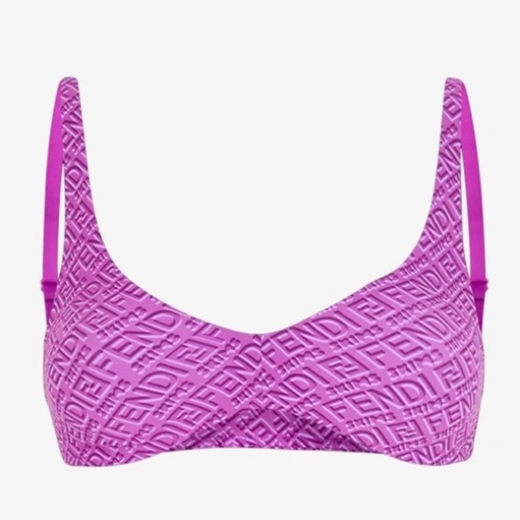 FENDI x SKIMS Skimpy Scoop Bralette in Colorado 💜 - Picture 3 of 6